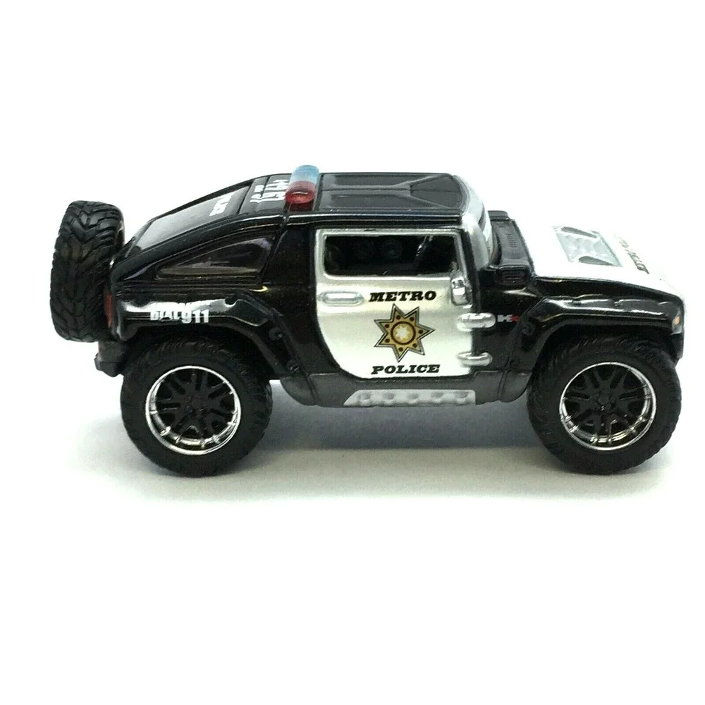 Maisto All Stars Rescue Force Hummer HX Concept Metro Police SUV‎ Die Cast 1/64